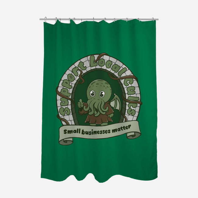 Support Local Cults-None-Polyester-Shower Curtain-Loobs