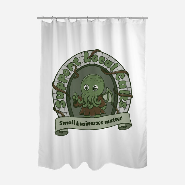 Support Local Cults-None-Polyester-Shower Curtain-Loobs