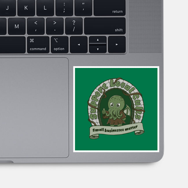 Support Local Cults-None-Glossy-Sticker-Loobs