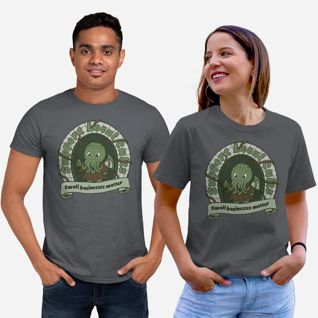 Support Local Cults-Unisex-Basic-Tee-Loobs