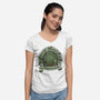 Support Local Cults-Womens-V-Neck-Tee-Loobs