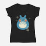 My Cute Neighbor-Womens-V-Neck-Tee-studiolumlum