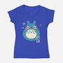 My Cute Neighbor-Womens-V-Neck-Tee-studiolumlum