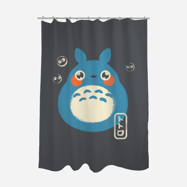 My Cute Neighbor-None-Polyester-Shower Curtain-studiolumlum
