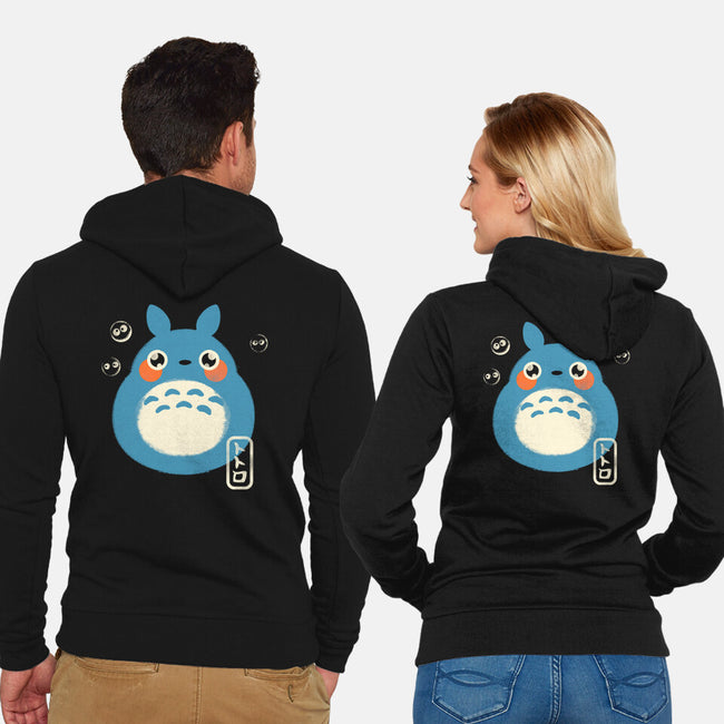 My Cute Neighbor-Unisex-Zip-Up-Sweatshirt-studiolumlum
