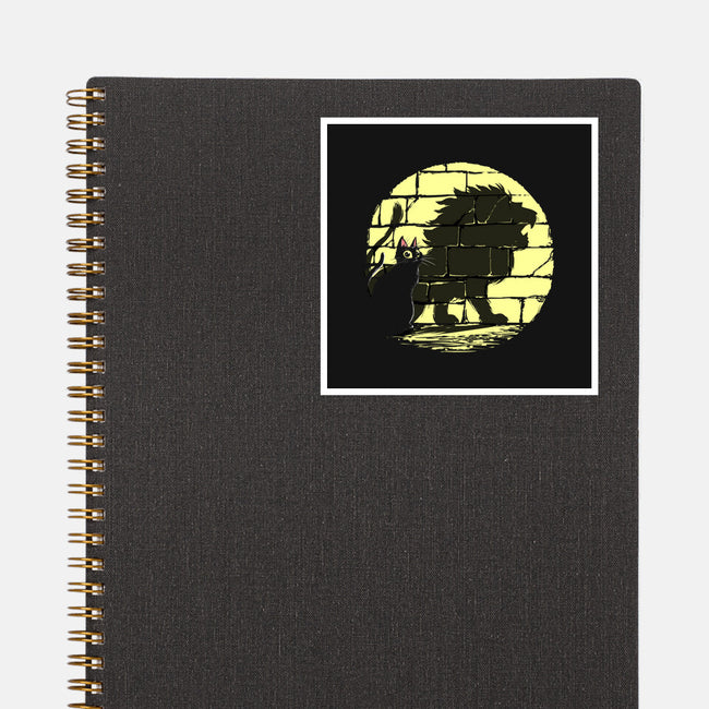 I Am A Lion-None-Glossy-Sticker-zascanauta