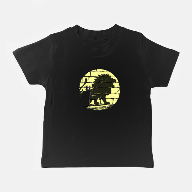 I Am A Lion-Baby-Basic-Tee-zascanauta