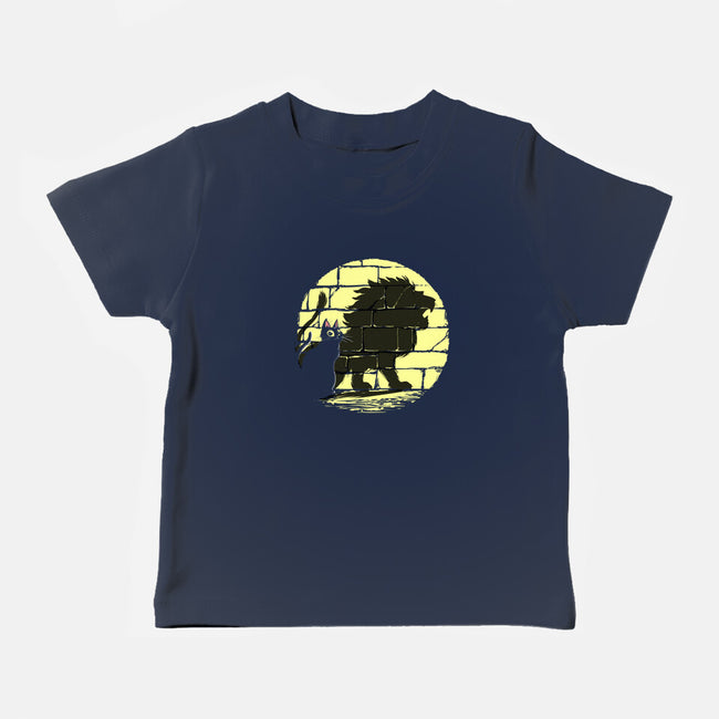 I Am A Lion-Baby-Basic-Tee-zascanauta