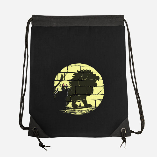 I Am A Lion-None-Drawstring-Bag-zascanauta