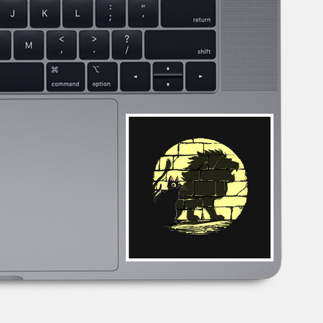 I Am A Lion-None-Glossy-Sticker-zascanauta