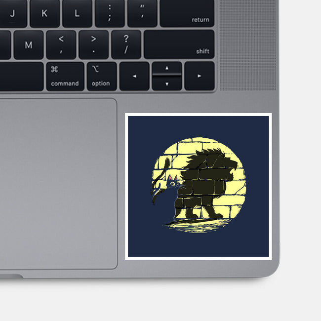I Am A Lion-None-Glossy-Sticker-zascanauta