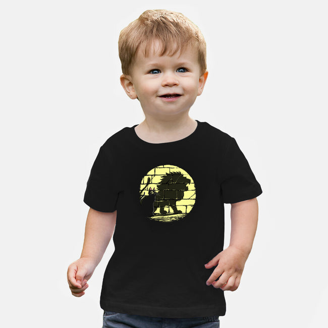 I Am A Lion-Baby-Basic-Tee-zascanauta