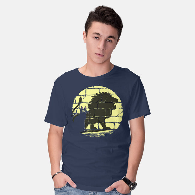 I Am A Lion-Mens-Basic-Tee-zascanauta