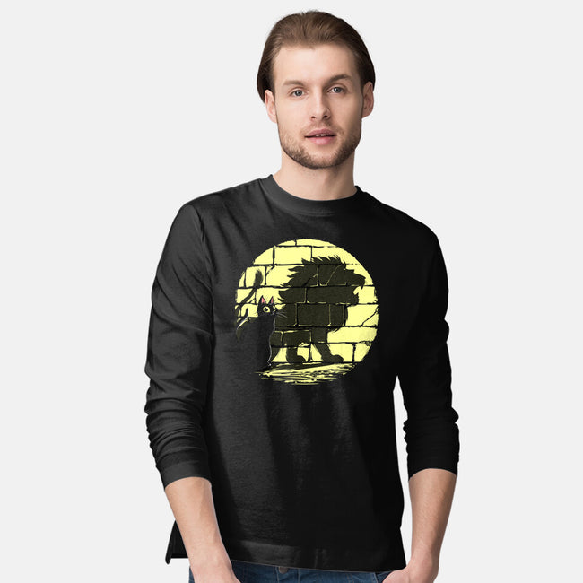 I Am A Lion-Mens-Long Sleeved-Tee-zascanauta