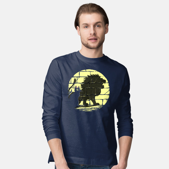 I Am A Lion-Mens-Long Sleeved-Tee-zascanauta