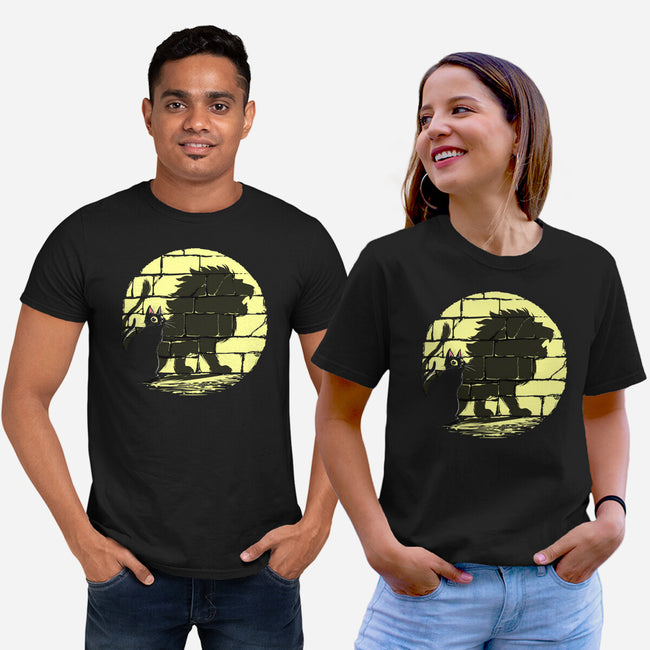 I Am A Lion-Unisex-Basic-Tee-zascanauta