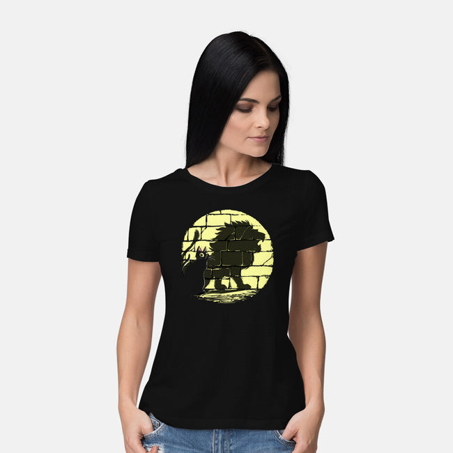I Am A Lion-Womens-Basic-Tee-zascanauta