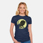 I Am A Lion-Womens-Fitted-Tee-zascanauta