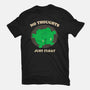 No Thoughts Just Float-Mens-Heavyweight-Tee-studiolumlum