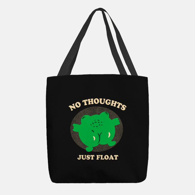 No Thoughts Just Float-None-Basic Tote-Bag-studiolumlum
