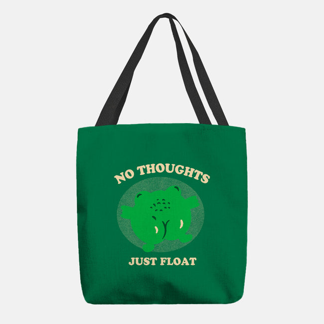 No Thoughts Just Float-None-Basic Tote-Bag-studiolumlum