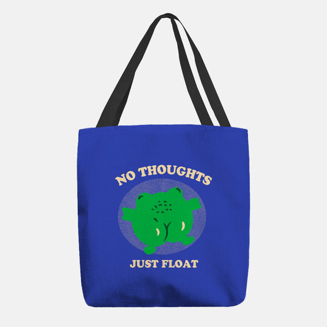 No Thoughts Just Float-None-Basic Tote-Bag-studiolumlum