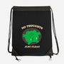 No Thoughts Just Float-None-Drawstring-Bag-studiolumlum