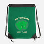 No Thoughts Just Float-None-Drawstring-Bag-studiolumlum