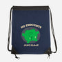 No Thoughts Just Float-None-Drawstring-Bag-studiolumlum