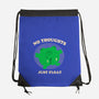 No Thoughts Just Float-None-Drawstring-Bag-studiolumlum