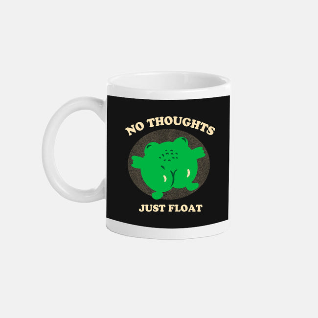 No Thoughts Just Float-None-Mug-Drinkware-studiolumlum