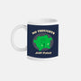 No Thoughts Just Float-None-Mug-Drinkware-studiolumlum