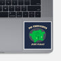 No Thoughts Just Float-None-Glossy-Sticker-studiolumlum