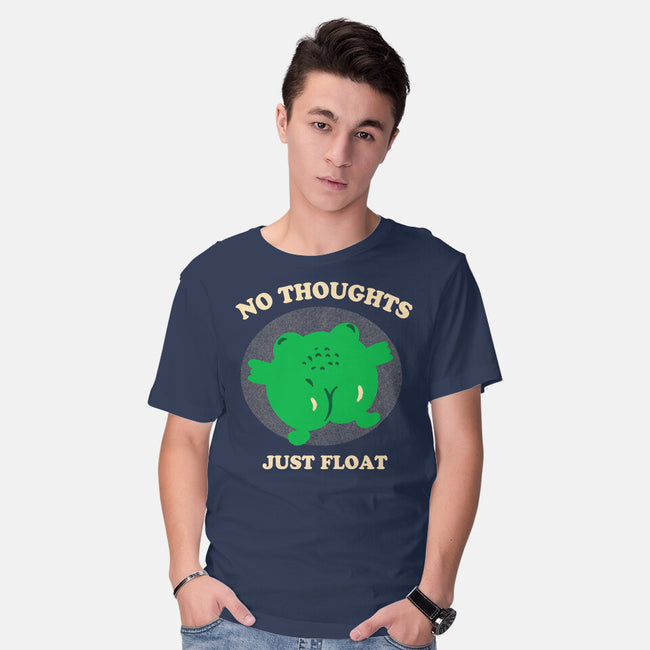 No Thoughts Just Float-Mens-Basic-Tee-studiolumlum