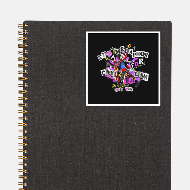 Metaphor For Capitalism-None-Glossy-Sticker-Afire
