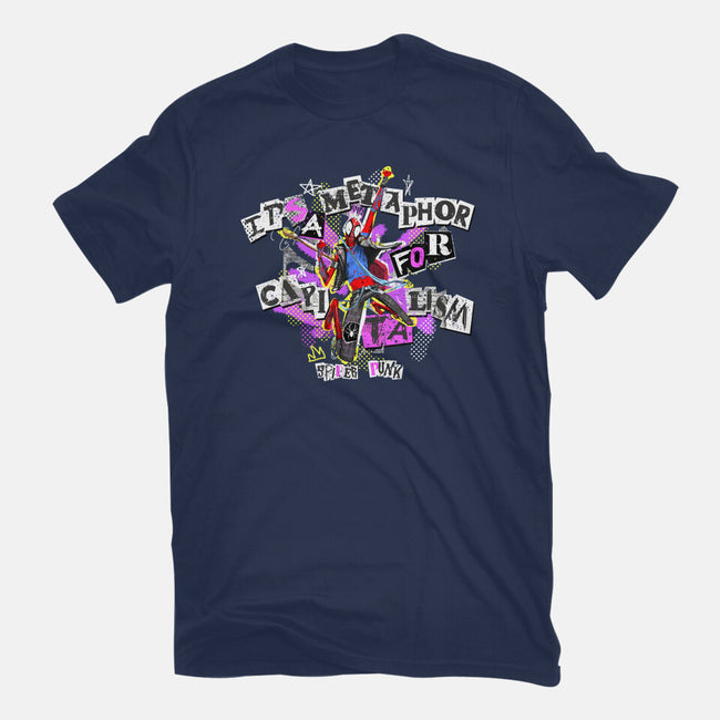 Metaphor For Capitalism-Mens-Heavyweight-Tee-Afire