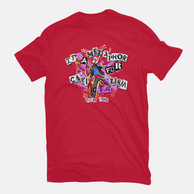 Metaphor For Capitalism-Youth-Basic-Tee-Afire