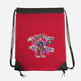 Metaphor For Capitalism-None-Drawstring-Bag-Afire