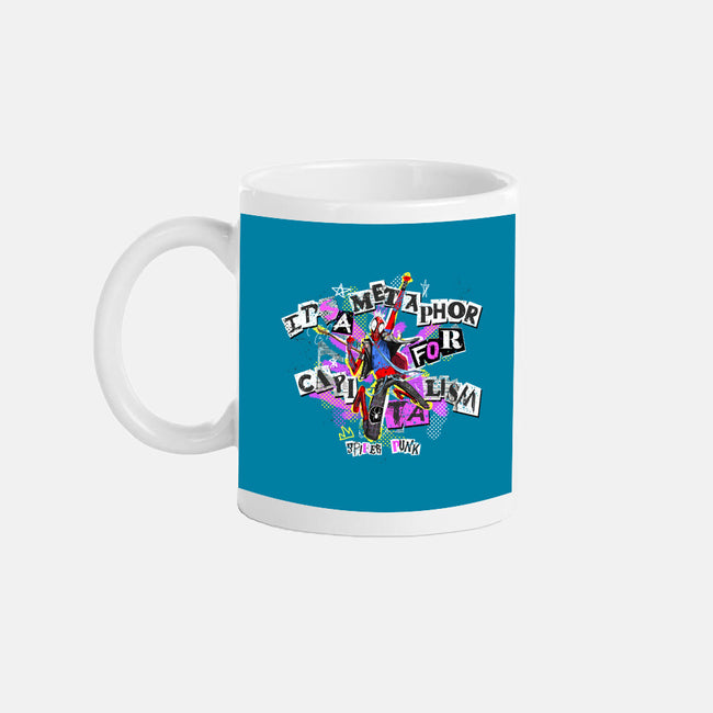 Metaphor For Capitalism-None-Mug-Drinkware-Afire