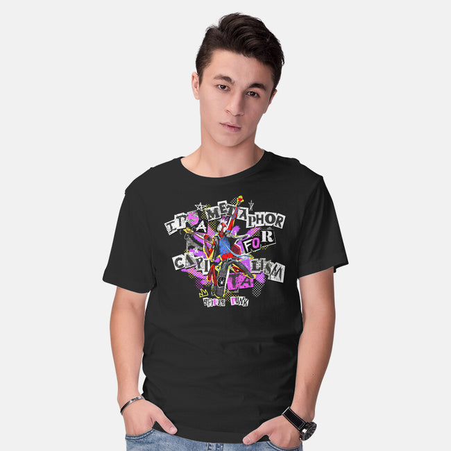 Metaphor For Capitalism-Mens-Basic-Tee-Afire