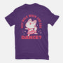 Why Walk When You Can Dance-Womens-Fitted-Tee-brunopires