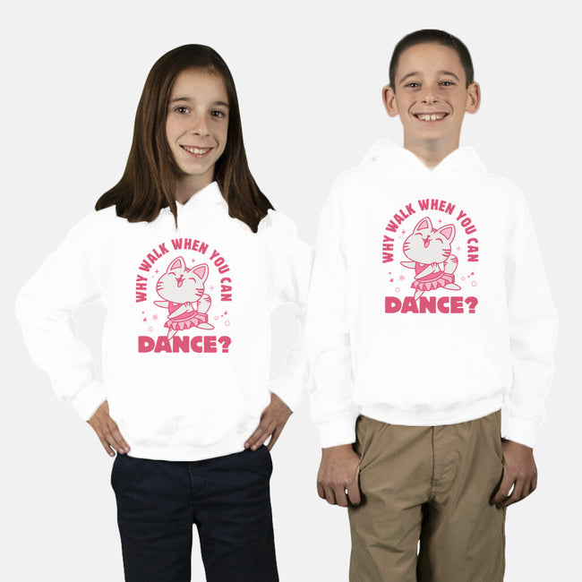 Why Walk When You Can Dance-Youth-Pullover-Sweatshirt-brunopires