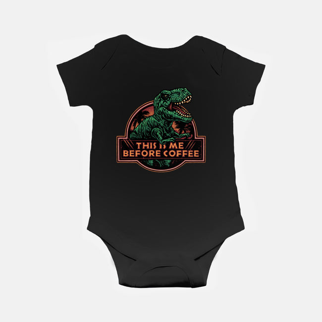 This Is Me Before Coffee-Baby-Basic-Onesie-glitchygorilla