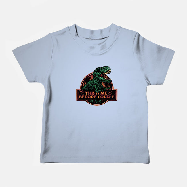 This Is Me Before Coffee-Baby-Basic-Tee-glitchygorilla