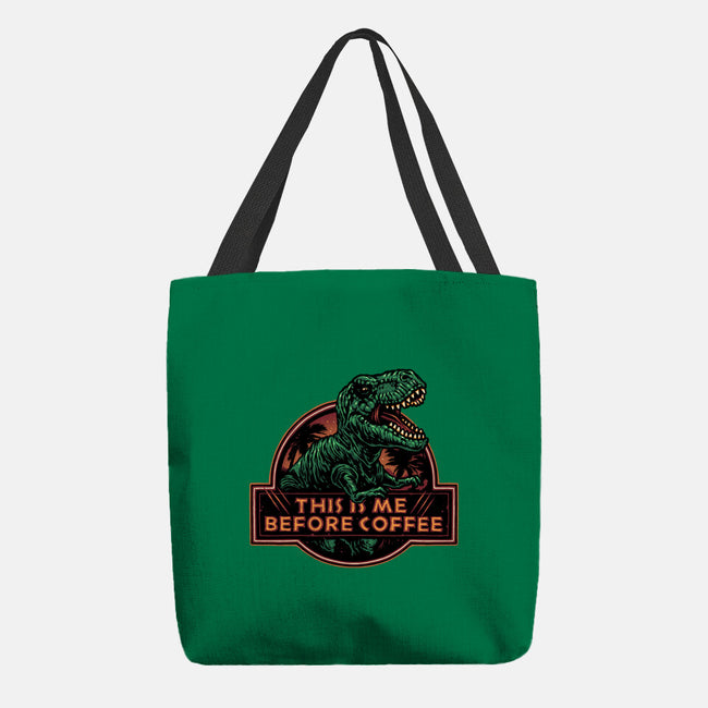 This Is Me Before Coffee-None-Basic Tote-Bag-glitchygorilla