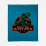 This Is Me Before Coffee-None-Fleece-Blanket-glitchygorilla