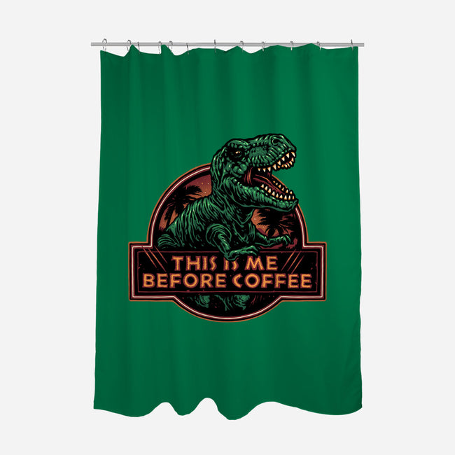 This Is Me Before Coffee-None-Polyester-Shower Curtain-glitchygorilla
