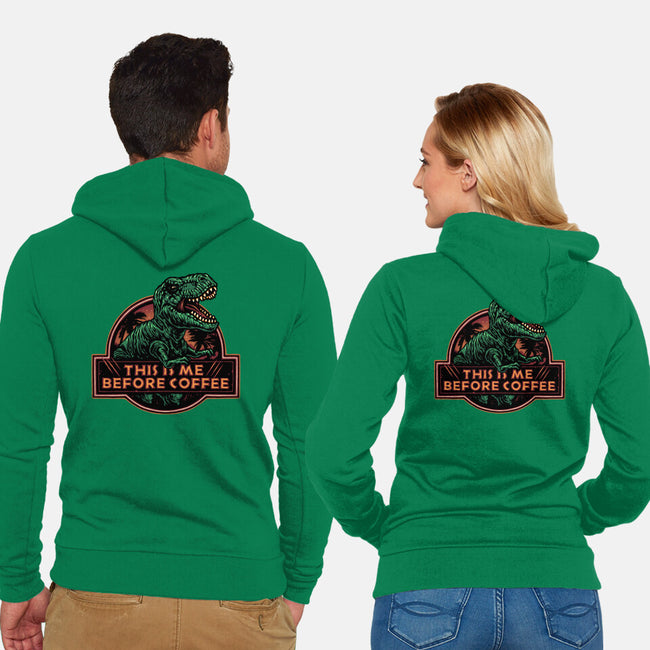 This Is Me Before Coffee-Unisex-Zip-Up-Sweatshirt-glitchygorilla