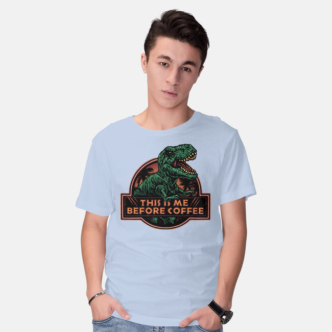 This Is Me Before Coffee-Mens-Basic-Tee-glitchygorilla