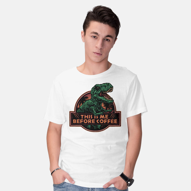This Is Me Before Coffee-Mens-Basic-Tee-glitchygorilla